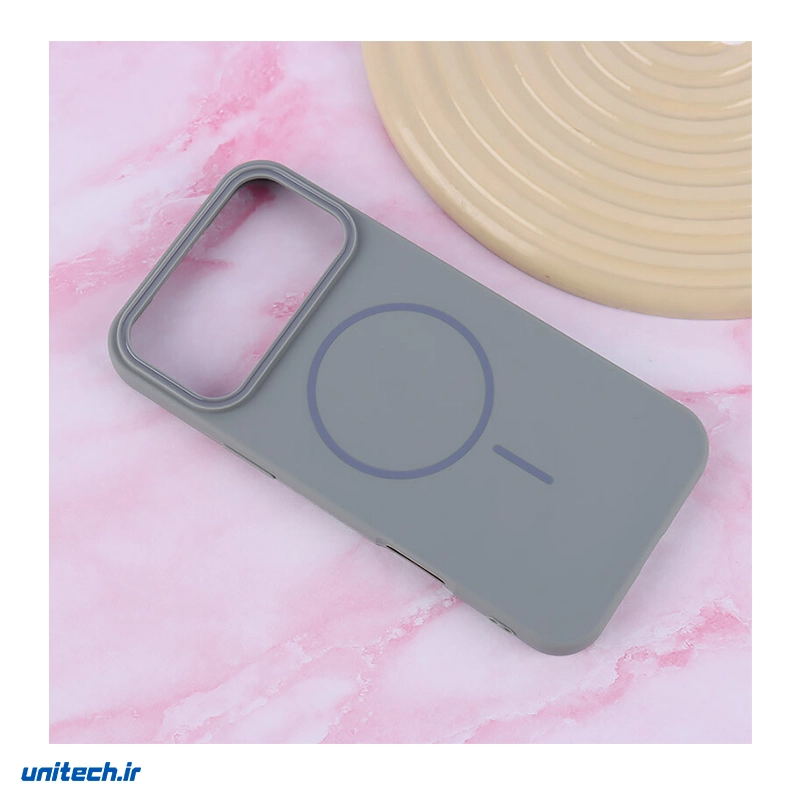 قاب چرمی مگ سیف دور محافظ رنگی مناسب گوشی iphone 17